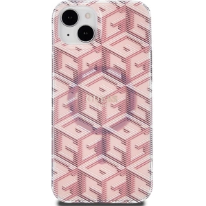 Hurtownia GSM - Etui Guess GUHMP15SHGCUSTGP Apple iPhone 15 / 14 hardcase IML GCube MagSafe růžový/pink - GUE3250 - {ean13} - Hurt