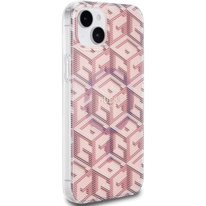 Hurtownia GSM - Etui Guess GUHMP15SHGCUSTGP Apple iPhone 15 / 14 hardcase IML GCube MagSafe růžový/pink - GUE3250 - {ean13} - Hurt