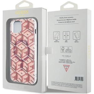 Hurtownia GSM - Etui Guess GUHMP15SHGCUSTGP Apple iPhone 15 / 14 hardcase IML GCube MagSafe růžový/pink - GUE3250 - {ean13} - Hurt