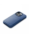 Hurtownia GSM - Etui Mujjo Full Leather Wallet Case Apple iPhone 14 Pro (albastru monaco) - MUJ82 - {ean13} - Hurt
