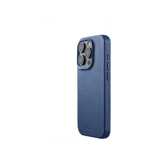 Hurtownia Mujjo - 5060487085940 - MUJ96 - Etui Mujjo Full Leather Case Apple iPhone 15 Pro MagSafe (monaco blue) - B2B homescreen