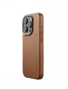 Etui Mujjo Full Leather Case Apple iPhone 15 Pro MagSafe (hnědá)