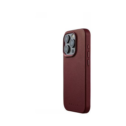 Hurtownia Mujjo - 5060487085964 - MUJ98 - Etui Mujjo Full Leather Case Apple iPhone 15 Pro MagSafe (burgundy) - B2B homescreen