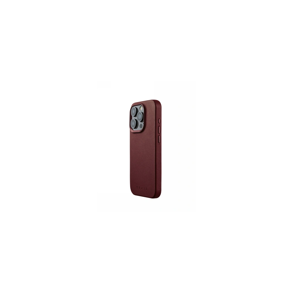 Hurtownia GSM - Case Mujjo Full Leather Case Apple iPhone 15 Pro MagSafe (bordeauxrot) - MUJ98 - {ean13} - Hurt