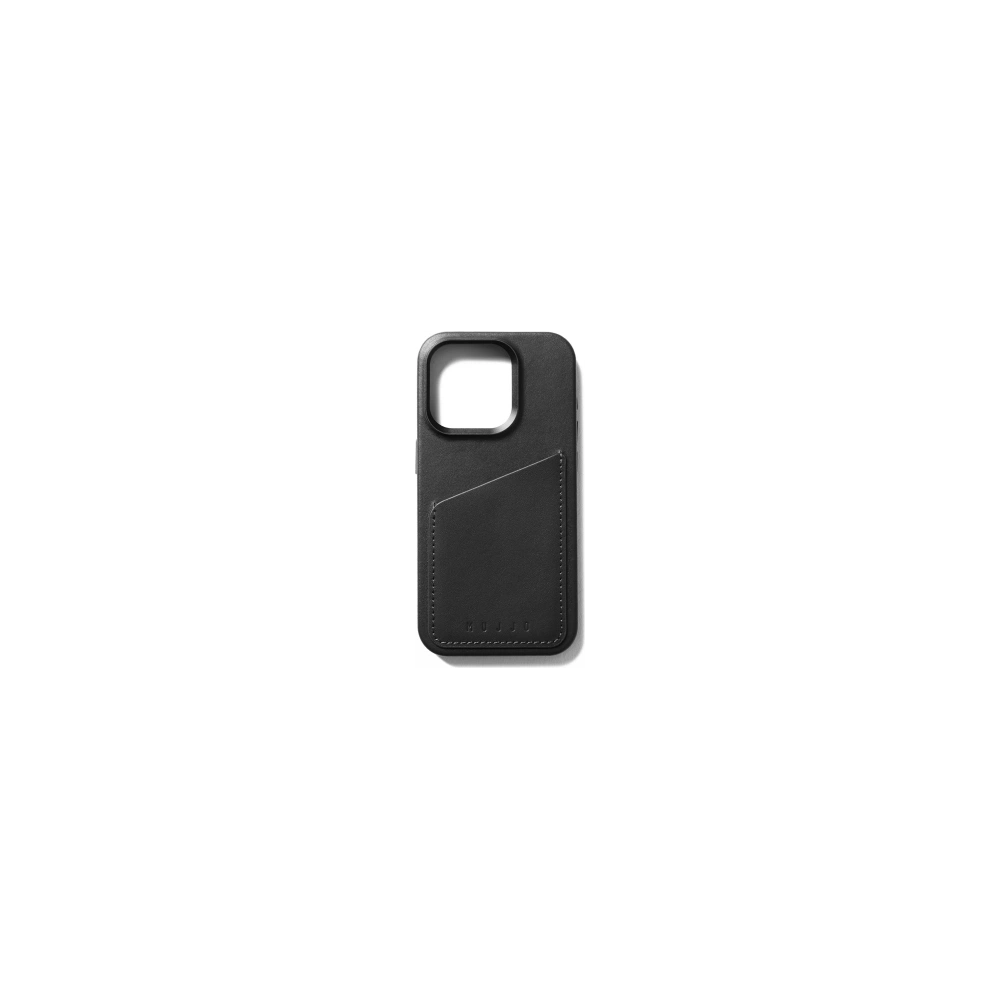 Hurtownia GSM - Etui Mujjo Full Leather Wallet Case Apple iPhone 15 Pro MagSafe (černé) - MUJ99 - {ean13} - Hurt