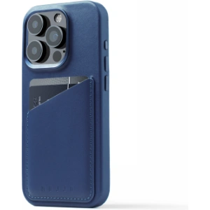 Hurtownia GSM - Case Mujjo Full Leather Wallet Case Apple iPhone 15 Pro MagSafe (monaco blau) - MUJ100 - {ean13} - Hurt