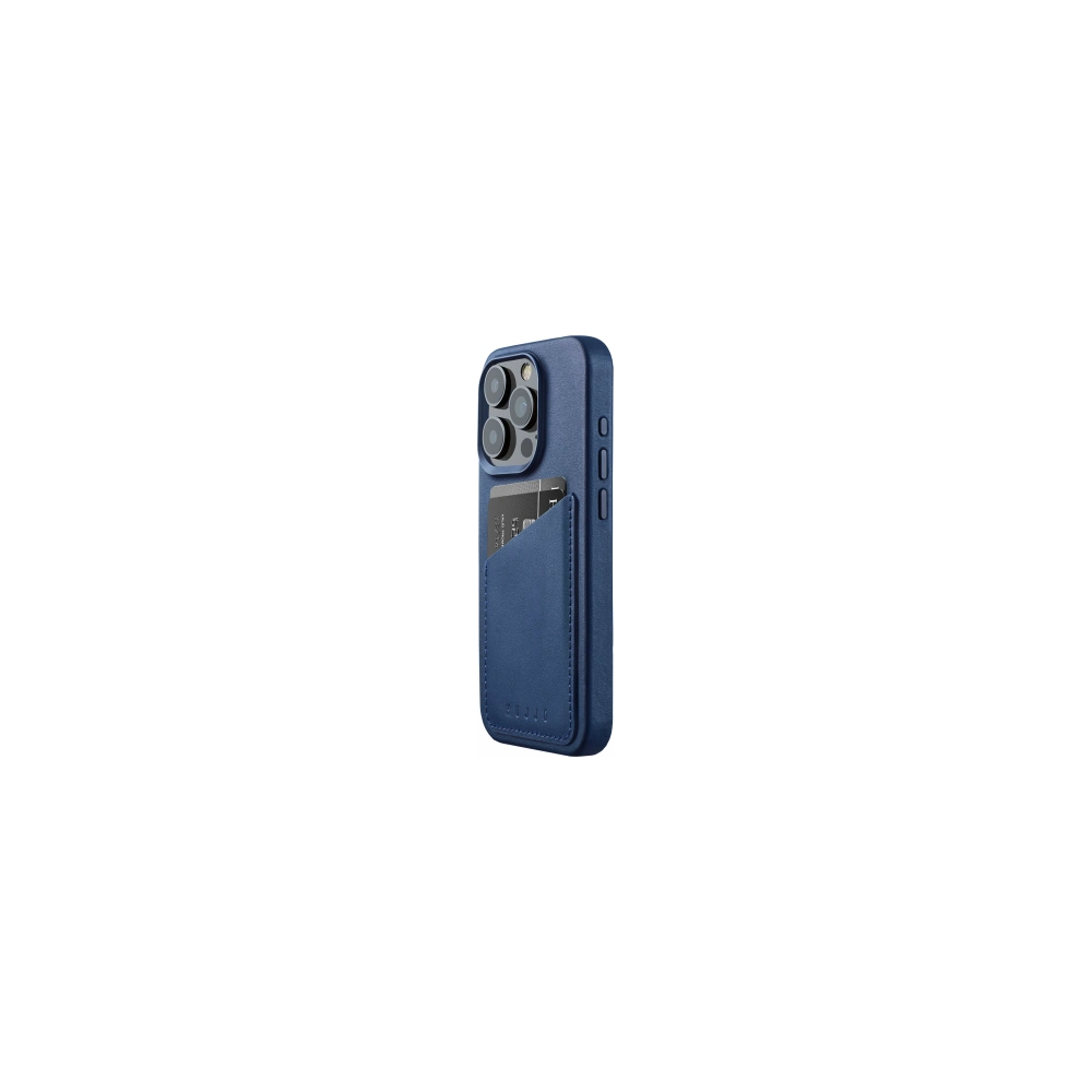 Hurtownia GSM - Etui Mujjo teljes bőrtok Apple iPhone 15 Pro MagSafe (monaco kék) - MUJ100 - {ean13} - Hurt