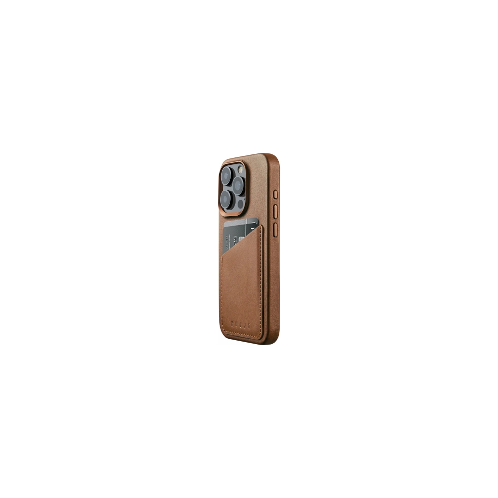 Hurtownia GSM - Case Mujjo Full Leather Wallet Case Apple iPhone 15 Pro MagSafe (tan) - MUJ101 - {ean13} - Hurt