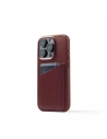 Hurtownia GSM - Etui Mujjo Full Leather Wallet Case Apple iPhone 15 Pro MagSafe (burgundy) - MUJ102 - {ean13} - Hurt