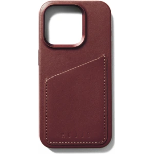 Hurtownia GSM - Case Mujjo Full Leather Wallet Case Apple iPhone 15 Pro MagSafe (burgunderrot) - MUJ102 - {ean13} - Hurt