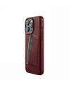 Wholesale Mujjo Full Leather Wallet Case Apple iPhone 15 Pro Max MagSafe (burgundy) - MUJ103 - {ean13} - Hurt