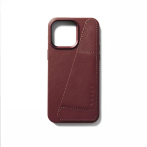 Hurtownia GSM - Case Mujjo Full Leather Wallet Case Apple iPhone 15 Pro Max MagSafe (burgunderrot) - MUJ103 - {ean13} - Hurt