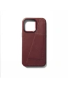 Wholesale Mujjo Full Leather Wallet Case Apple iPhone 15 Pro Max MagSafe (burgundy) - MUJ103 - {ean13} - Hurt