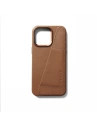 Hurtownia GSM - Etui Mujjo Full Leather Wallet Case Apple iPhone 15 Pro Max MagSafe (hnědá) - MUJ104 - {ean13} - Hurt
