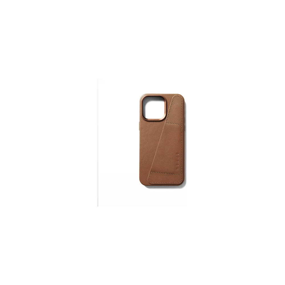 Hurtownia GSM - Etui Mujjo Full Leather Wallet Case Apple iPhone 15 Pro Max MagSafe (hnědá) - MUJ104 - {ean13} - Hurt