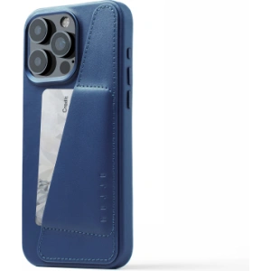 Hurtownia GSM - Case Mujjo Full Leather Wallet Case Apple iPhone 15 Pro Max MagSafe (monaco blau) - MUJ105 - {ean13} - Hurt