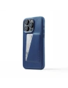 Wholesale Mujjo Full Leather Wallet Case Apple iPhone 15 Pro Max MagSafe (monaco blue) - MUJ105 - {ean13} - Hurt