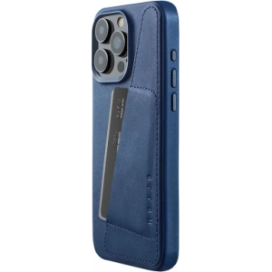 Hurtownia GSM - Case Mujjo Full Leather Wallet Case Apple iPhone 15 Pro Max MagSafe (monaco blau) - MUJ105 - {ean13} - Hurt