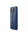Hurtownia GSM - Etui Mujjo Full Leather Wallet Case Apple iPhone 15 Pro Max MagSafe (monaco modrá) - MUJ105 - {ean13} - Hurt