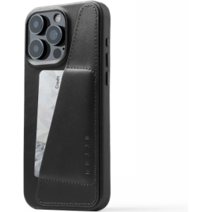 Hurtownia GSM - Case Mujjo Full Leather Wallet Case Apple iPhone 15 Pro Max MagSafe (schwarz) - MUJ106 - {ean13} - Hurt