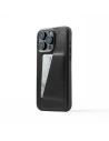 Etui Mujjo Full Leather Wallet Case Apple iPhone 15 Pro Max MagSafe (black)
