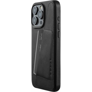 Hurtownia GSM - Case Mujjo Full Leather Wallet Case Apple iPhone 15 Pro Max MagSafe (schwarz) - MUJ106 - {ean13} - Hurt