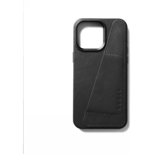 Hurtownia GSM - Case Mujjo Full Leather Wallet Case Apple iPhone 15 Pro Max MagSafe (schwarz) - MUJ106 - {ean13} - Hurt