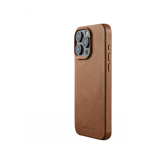 Mujjo Distributor - 5060487086039 - MUJ107 - Mujjo Full Leather Case Apple iPhone 15 Pro Max MagSafe (tan) - B2B homescreen