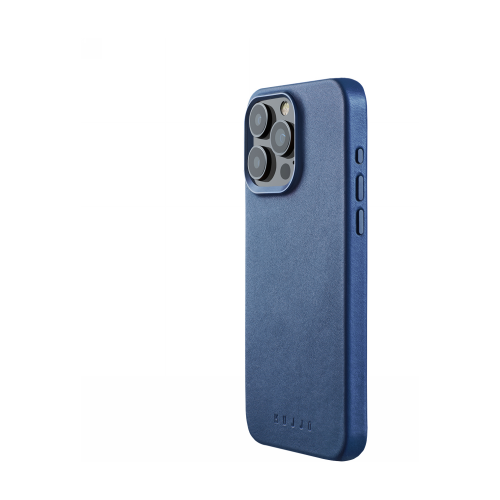 Hurtownia Mujjo - 5060487086022 - MUJ109 - Etui Mujjo Full Leather Case Apple iPhone 15 Pro Max MagSafe (monaco blue) - B2B homescreen