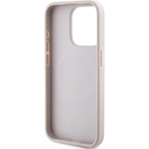 Hurtownia GSM - Etui Guess GUHMP15XG4GFRP Apple iPhone 15 Pro Max hardcase 4G Collection Leather Metal Logo MagSafe różowy/pink - GUE3254 - {ean13} - Hurt