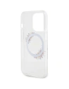 Hurtownia GSM - Etui Guess GUHMP15XHFWFCT Apple iPhone 15 Pro Max hardcase IML Flowers Wreatch MagSafe transparent - GUE3256 - {ean13} - Hurt