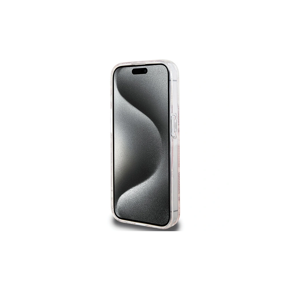 Hurtownia GSM - Case Guess GUHMP15XHGCUSTGP Apple iPhone 15 Pro Max Hardcase IML GCube MagSafe rosa/pink - GUE3258 - {ean13} - Hurt