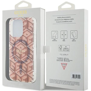 Hurtownia GSM - Case Guess GUHMP15XHGCUSTGP Apple iPhone 15 Pro Max Hardcase IML GCube MagSafe rosa/pink - GUE3258 - {ean13} - Hurt