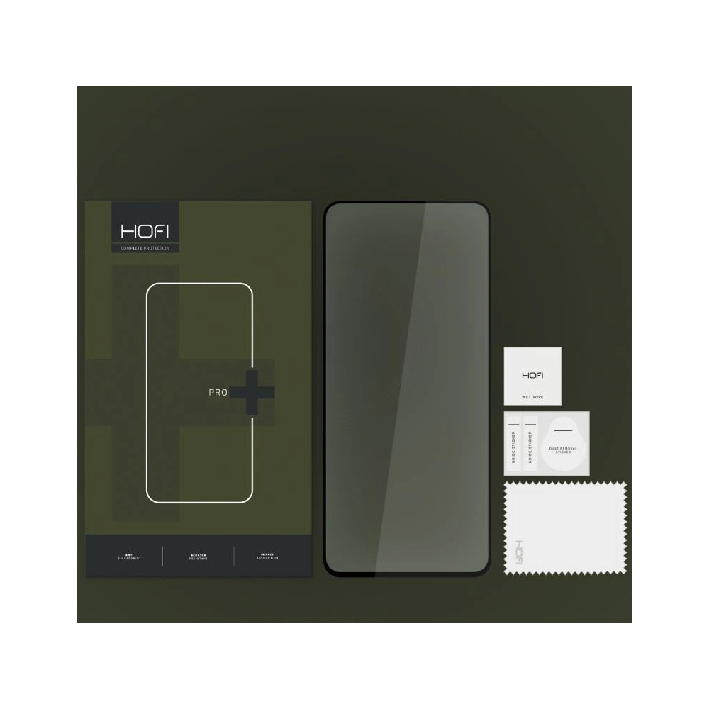 Hurtownia GSM - Gehärtetes Glas Hofi Glass Pro+ Xiaomi Poco X6 5G Schwarz - HOFI469 - {ean13} - Hurt
