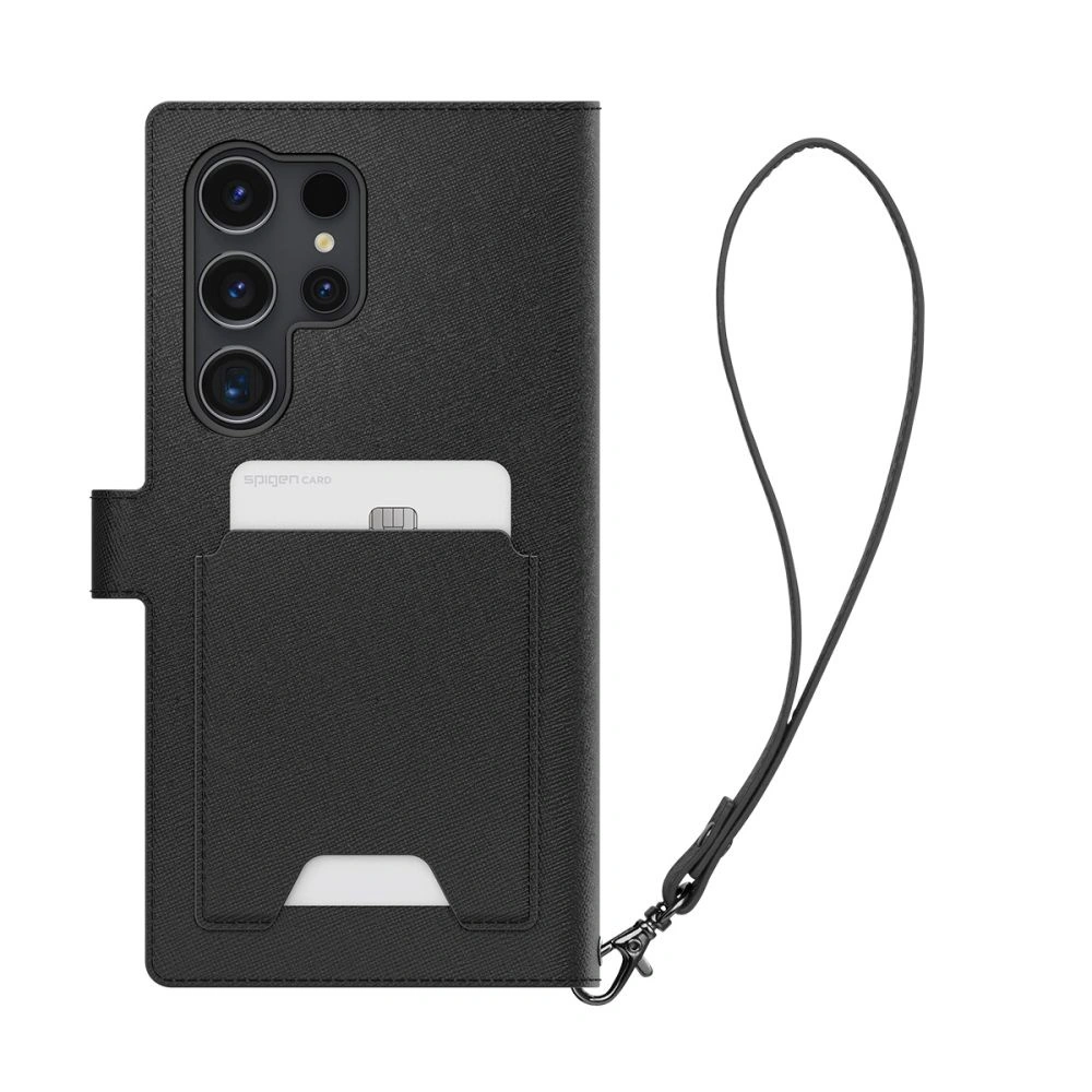 Hurtownia GSM - Etui Spigen Wallet S Plus Samsung Galaxy S24 Ultra Negru - SPN3342 - {ean13} - Hurt