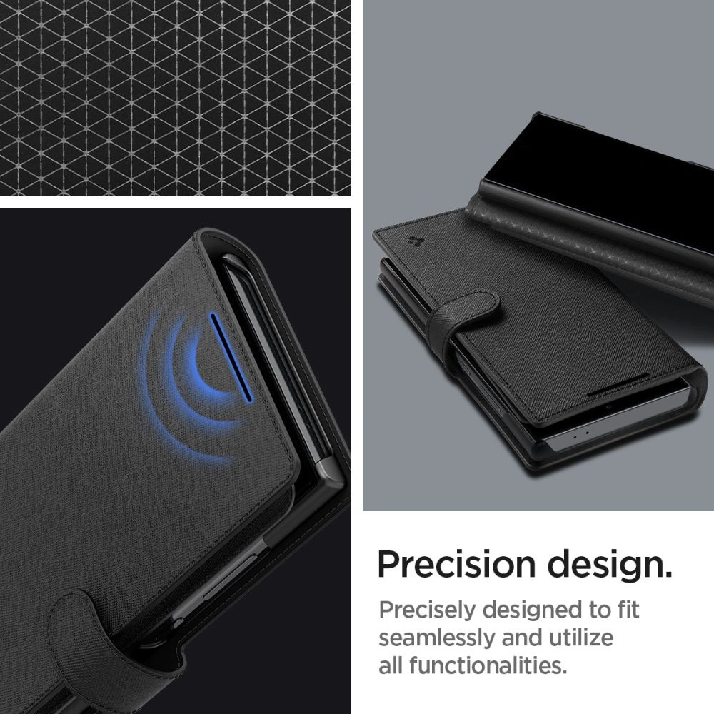 Hurtownia GSM - Etui Spigen Wallet S Plus Samsung Galaxy S24 Ultra Negru - SPN3342 - {ean13} - Hurt