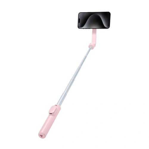 Kijek Spigen S570W MagSafe Bluetooth Selfie Stick Tripod Misty Rose
