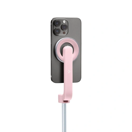 Kijek Spigen S570W MagSafe Bluetooth Selfie Stick Tripod Misty Rose