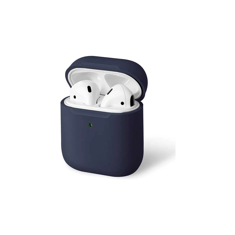 Hurtownia GSM - Etui UNIQ Lino AirPods 1/2 Gen. Silikon blau/indigo blau - UNIQ66BLUE - {ean13} - Hurt