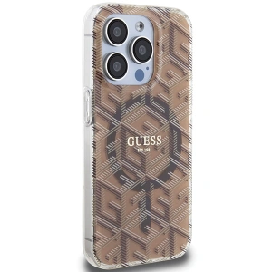 Hurtownia GSM - Case Guess GUHMP15XHGCUSTGW Apple iPhone 15 Pro Max Hardcase IML GCube MagSafe braun/brown - GUE3259 - {ean13} - Hurt