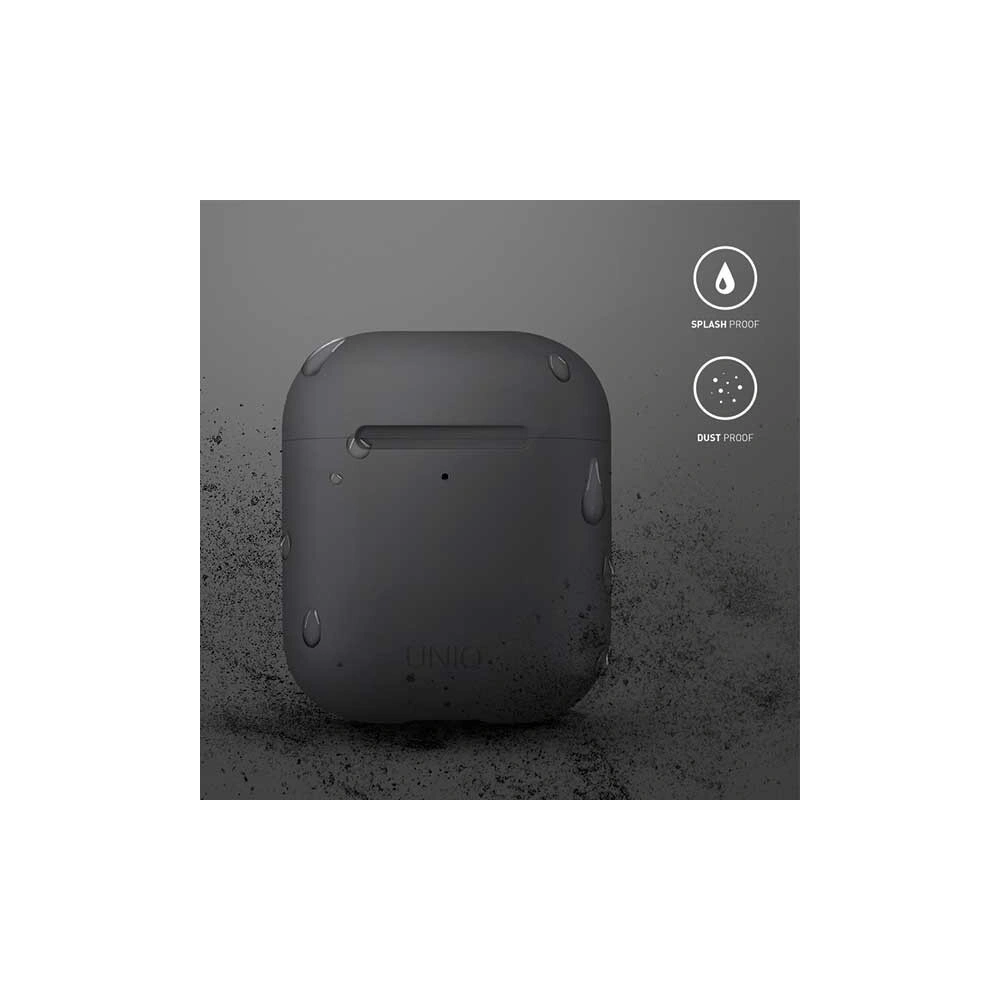Hurtownia GSM - Etui UNIQ Lino AirPods 1/2 Gen. Silikon blau/indigo blau - UNIQ66BLUE - {ean13} - Hurt