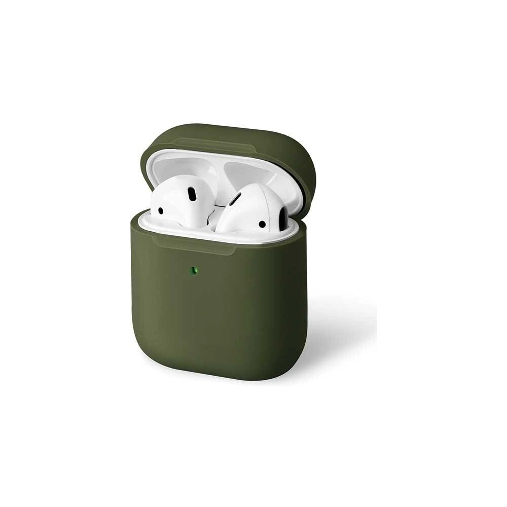 Hurtownia GSM - Etui UNIQ Lino AirPods 1/2 Gen. Silikon olivgrün - UNIQ67GREEN - {ean13} - Hurt
