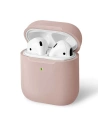 Etui UNIQ Lino AirPods 1/2 Gen. Silikon rosa/blush pink