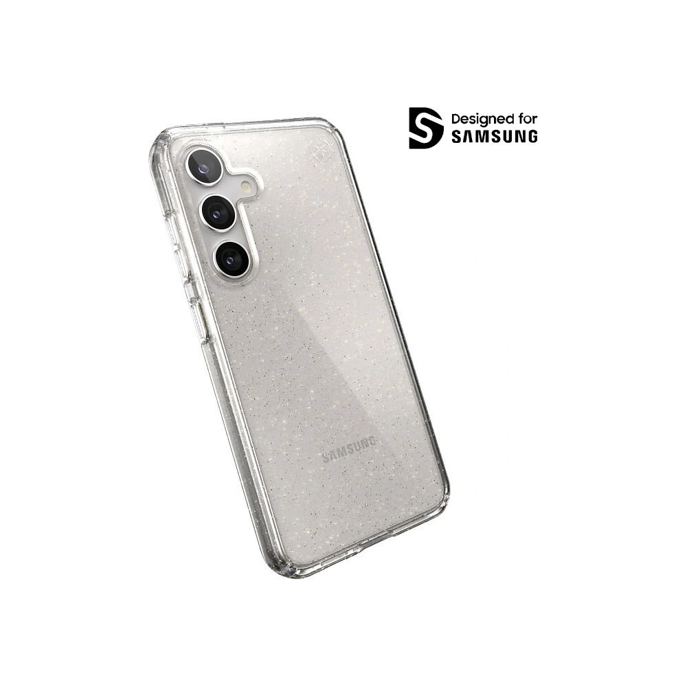 Hurtownia GSM - Etui Speck Presidio Lux Glitter Samsung Galaxy S24 transparent/auriu sclipitor - SPK593 - {ean13} - Hurt