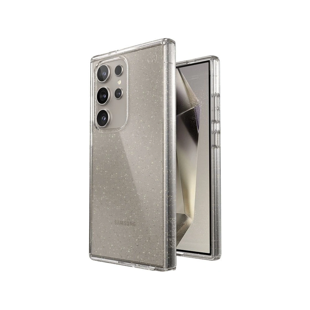 Hurtownia GSM - Case Speck Presidio Lux Glitter Samsung Galaxy S24 Ultra klar/gold Glitzer - SPK594 - {ean13} - Hurt