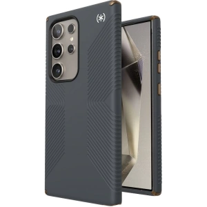 Etui Speck Presidio2 Grip Samsung Galaxy S24 Ultra charcoal grey/cool bronze