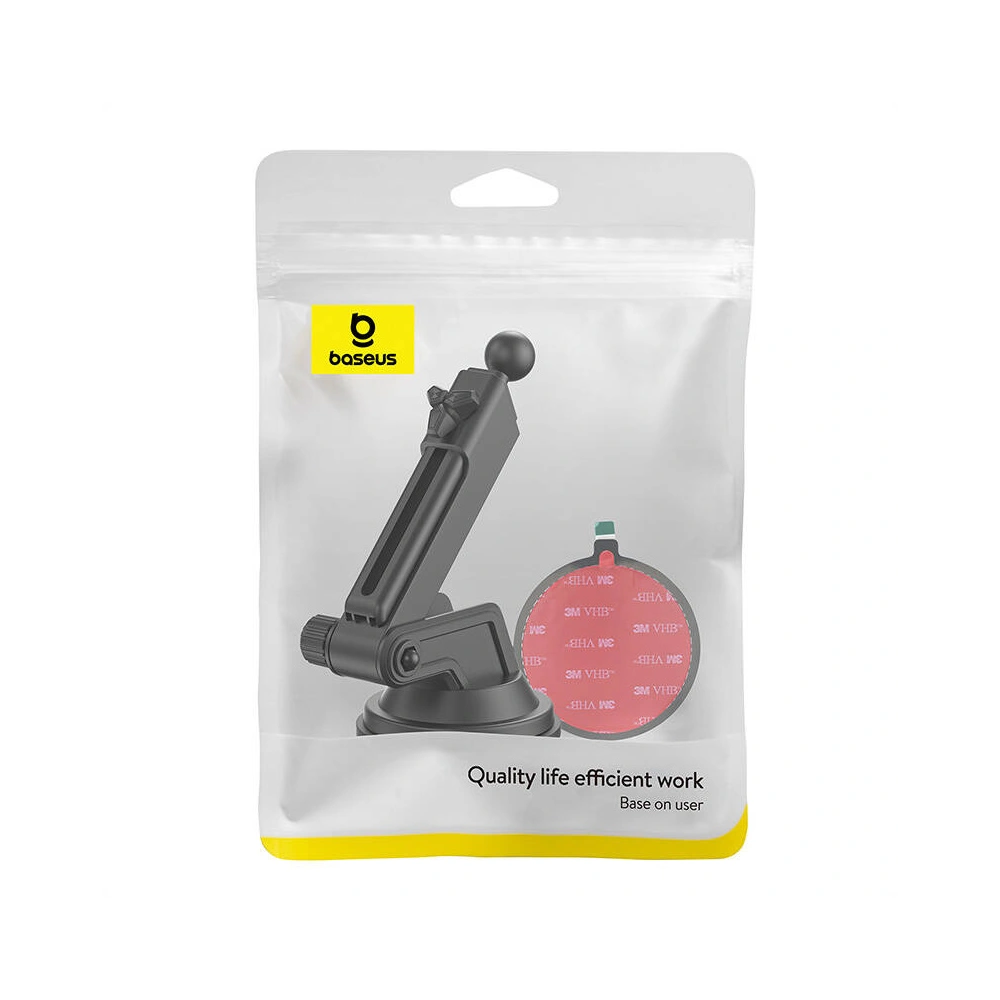 Hurtownia GSM - Halterung für das Auto Baseus Milky Way Pro Series mit Saugnapf schwarz - BSU4846 - {ean13} - Hurt
