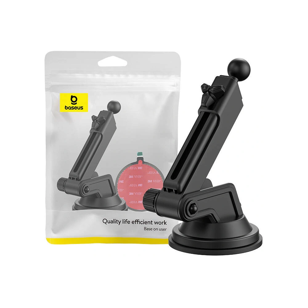 Hurtownia GSM - Halterung für das Auto Baseus Milky Way Pro Series mit Saugnapf schwarz - BSU4846 - {ean13} - Hurt