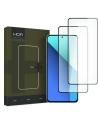 Sticlă securizată Hofi Glass Pro+ Xiaomi Redmi Note 13 4G / LTE Negru [2 PACK]
