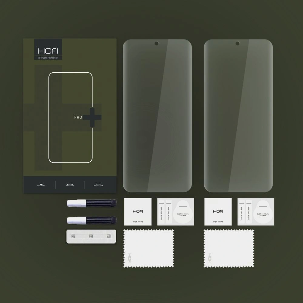 Hurtownia GSM - Gehärtetes Glas mit UV-Kleber Hofi UV Glass Pro+ Xiaomi Redmi Note 13 Pro+ Plus 5G Klar [2 PACK] - HOFI476 - {ean13} - Hurt